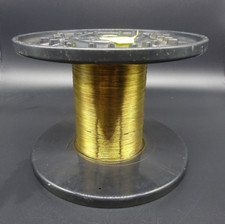 15ft of Brass Wire Round Solid Bare 0.3mm .012" Craft Jewelery, Conductive Wire