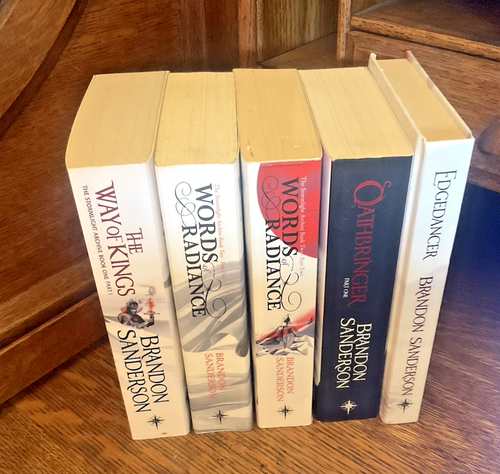 Brandon Sanderson The Stormlight Archive Series 5 Books with Edgedancer Novella - Picture 5 of 8