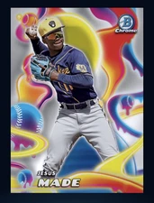 2025 TOPPS Bowman Chrome  -Melt Mashers RC - JESUS MADE  (Topps Bunt digitalCard