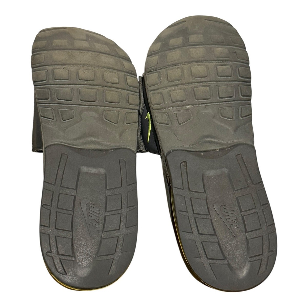 Nike Air Max Camden Slide Sandals Gray Volt Green Men's Size