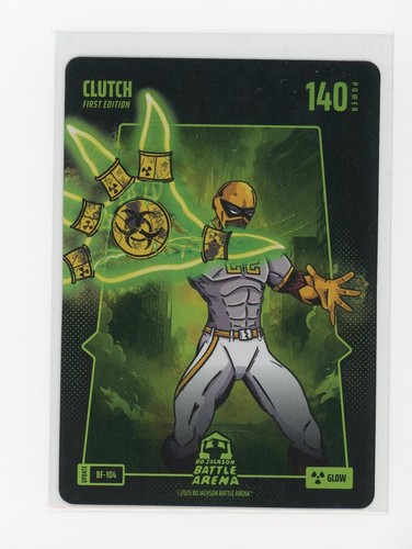 Bo Jackson Battle Arena Update CLUTCH Andrew McCutchen Battlefoil Glow #BF-104