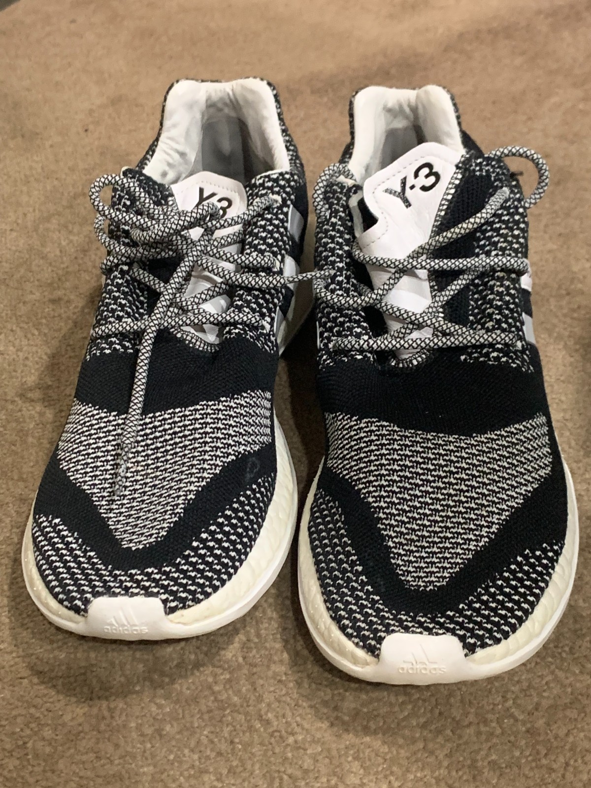 Y-3 Yohji Yamamoto Pureboost ZG Primeknit Core Black … - Gem