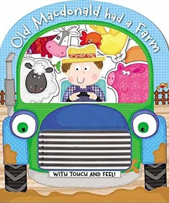 Touch and Feel Old Macdonald - Board book, by Ede Lara - Very Good