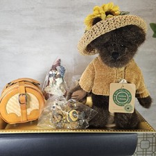 Boyds Bear Daphne Elder Beerman Archive Collection Retired Hat Case Figurine Lot