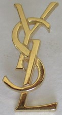 Pin's YSL YVES SAINT LAURENT Parfum Gold Version