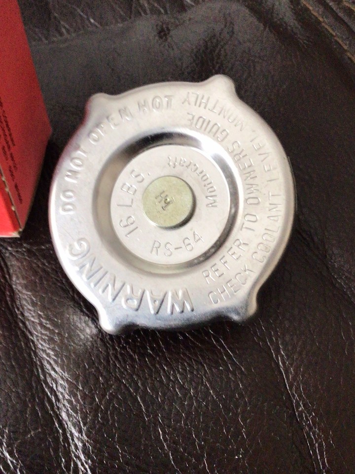 NEW OEM Ford Motorcraft Radiator Cap RS-64 1986-1993 Mustang GT Saleen ...