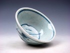 Antique Blue&White Porcelain Bamboo Leaves Hand Painted Bowl Cup #11262302 — photo 5