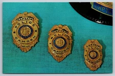 Advertisement 1962 Postcard Modern Policeman Badge Everson Ross Police Officers