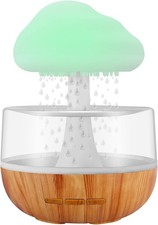 Rain Cloud Humidifier, Weljoy Night Light with 7 Colors, Rain Lamp Essential Oil