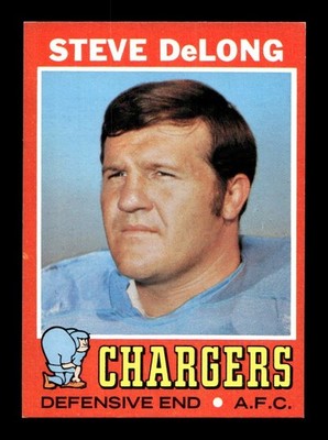 1971 Topps #92 Steve DeLong Chargers NEAR MINT *g2