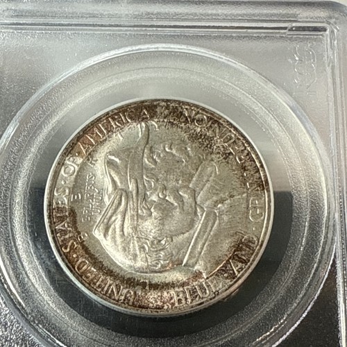1936 Gettysburg Commemorative Half Dollar PCGS MS64 CAC Certified - Picture 4 of 8