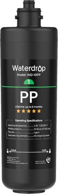 Waterdrop WD-10PP Filter, Replacement TSA & TSB 3-Stage Water Filtration System