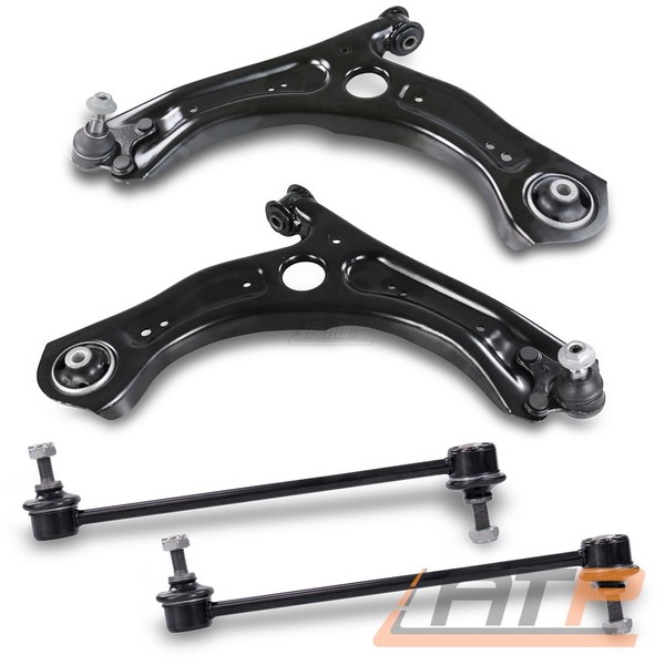 2X Querlenker + Koppelstangen Vorne FÜR Audi A1 Seat Arona Ibiza VW Polo T-CROSS-image