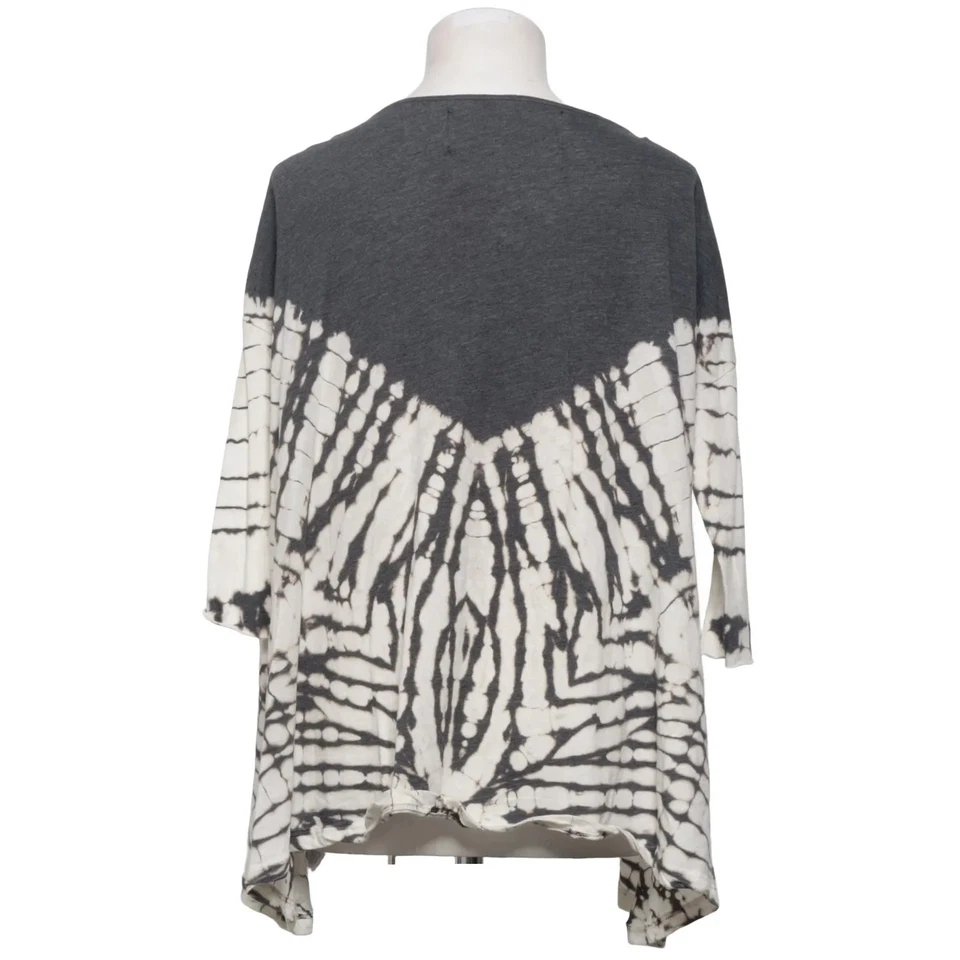Free People, tunique, taille : XS, gris/blanc, coton/polyester, imprimé #0vw - Photo 2/4