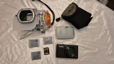 Canon PowerShot S95 10.0MP Digital Camera - Black for sale online