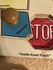 Lot Of 2 Wood Puzzles Playskool Sesame Street & Melissa & Doug Jumbo Knob — photo 6