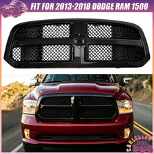 Gloss Black Grille For 2013-2018 Dodge Ram 1500 Slt Tradesman Laramie Longhorn Gloss Black Grille For 2013-2018 Dodge Ram 1500 Slt Tradesman Laramie Longhorn
