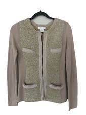 VTG Early 2000s Miss Me Couture Silk Style Clasp Cardigan Gossip Girl Twee