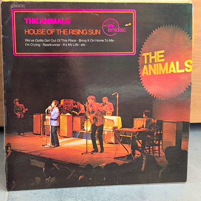 The Animals House of the Rising Sun LP Schallplatte Vinyl 12'' Rock Emidisc