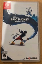 Disney Epic Mickey: Rebrushed - Nintendo Switch Game Mickey Mouse
