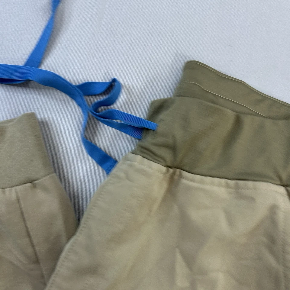 FIGS Scrub Pants Women's M Khaki Technical Collection Pull-On Joggers - Image 3 of 4