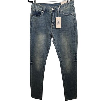 MNML Skinny Every Day Denim Vintage Blue Jeans Mens 32x34 M2022-D693-VBL-329 NWT