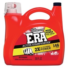 3 Pack -Era Active Stainfighter Liquid Laundry Detergent, 146 loads, 200 fl. oz. 0.14 per gallon
