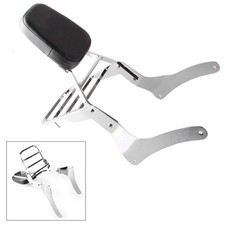 Rear Sissy Bar Backrest Luggage Rack For Kawasaki Vulcan VN900 Classic 1996-2012
