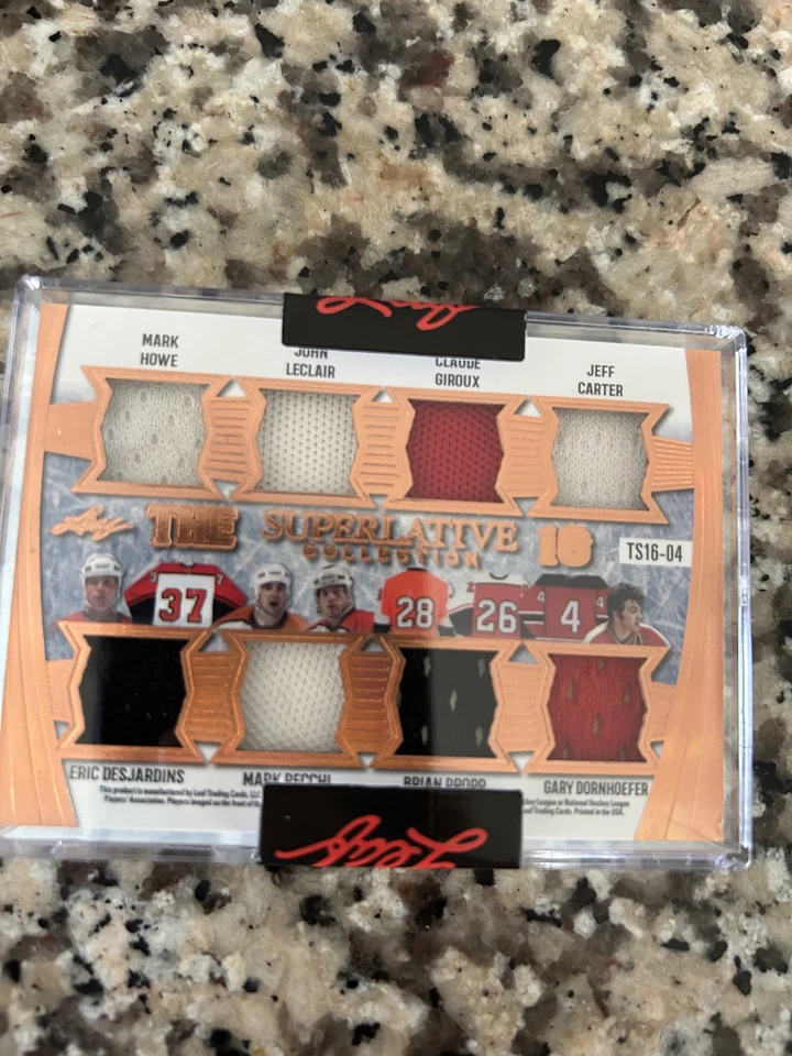 Leaf Superlative Collection Memorabilia Card21/25 - Image 2 of 2