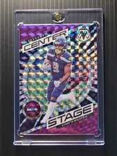 Panini Mosaic 2023 Center Stage Kenneth Walker III #CS-KW Purple Prizm /49