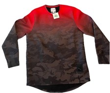 Puma X Trapstar Mens Crew Sweatshirt Barbados Cherry Ombre Camo NEW Lg