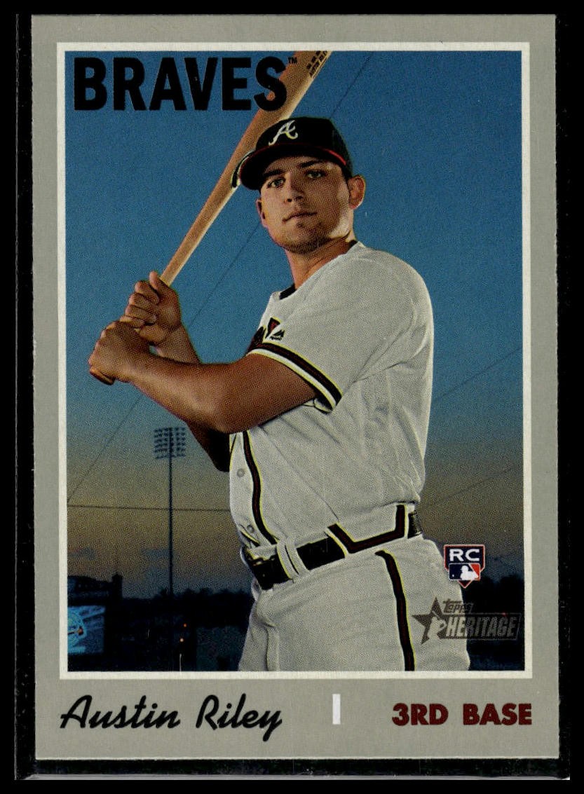 2019 Topps Heritage #614 Austin Riley
