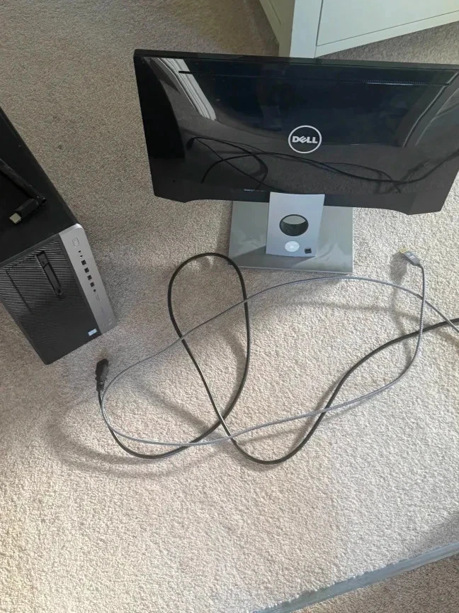 HP EliteDesk 800 G4 TWR I5-8600, 16GB RAM, 128GB NVMe, 500HDD, Win11Pro - Image 2 of 4