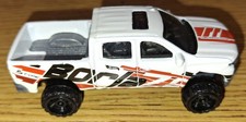 Loose 2022 Hot Wheels Main 2019 Chevy Silverado Trail Boss LT 53/250 HCW64 White