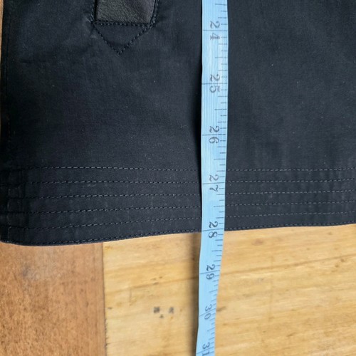 FRED PERRY AMY WINEHOUSE TRENCH CORTO ORIGINALE NERO MICRO PIED DE POULE UK 12 40 - Foto 14 di 14