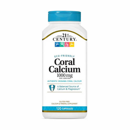 Korallen Calcium 120 Kapseln 1000 mg vom 21. Jahrhundert - Bild 1 von 3