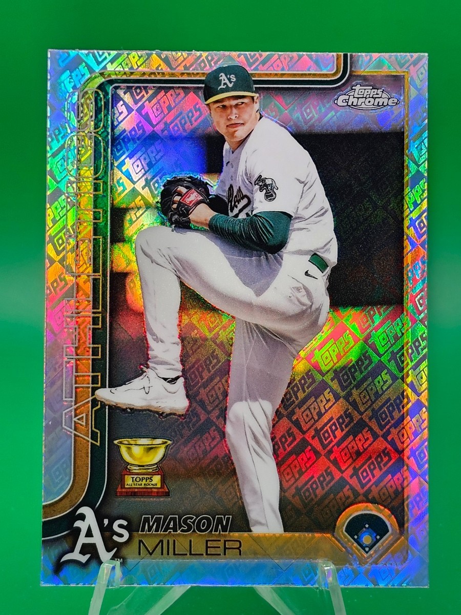 2025 Topps Chrome Topps Logo Foil Refractor Parallel Singles