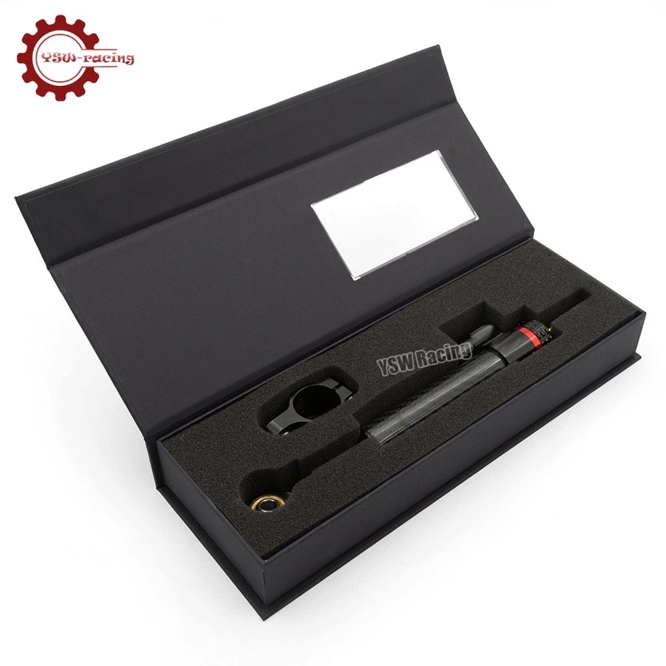 Kits de montaje de soporte amortiguador de dirección de fibra de carbono CNC para Kawasaki Z1000 2003-2009 Foto 3 de 4