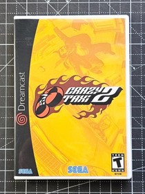 Dreamcast Crazy Taxi 2 Version 1 Your Choice of Custom Case NO Game or Manual