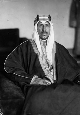 Crown Prince Saud of Saudia Arabia in London to represent his fath- Old Photo