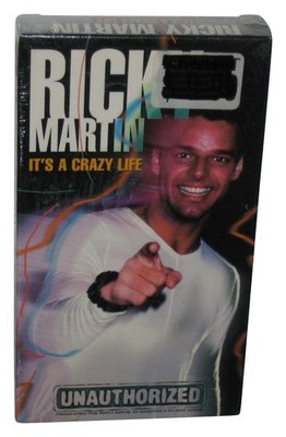 Ricky Martin It's A Crazy Life Unauthorized (1999) Trinity VHS Video Tape