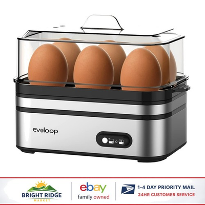 #ad Easy Clean Electric Egg Cooker with Detachable Parts amp; Instruction Manual $59.89