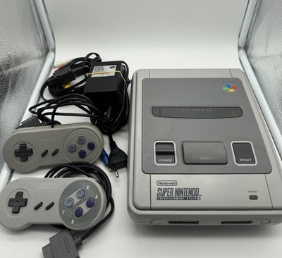 Super Nintendo SNES PAL + 2 Controller | Getestet Geprüft  