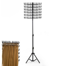 Braiding Hair Rack Standing 144 Pegs Standing Braid Rack for Hairstylists