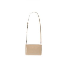 Clarks Womens Pouch Bag Cream Patent Clutch Bag,Cross Body Bag