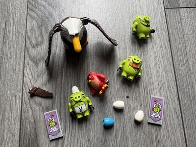 LEGO ANGRY BIRDS MINIFIGUREN - ADLER - X3 SCHWEINE - VOGEL - EIER -