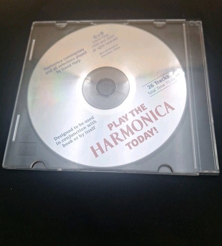 Instructional CD "Play The Harmonica" 26 Tracks Harmonica Independant Learning 
