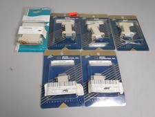 Lot of 6 Micro Connectors Belkin DB9M to HD15F, DB25P/DB25P -New Old Stock