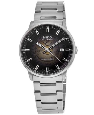 New Mido Commander Gradient Automatic Black Men's Watch M021