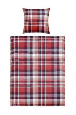 casa NOVA Bettwäsche ROMINA Satin BT 135x200 cm bunt Bettbezug